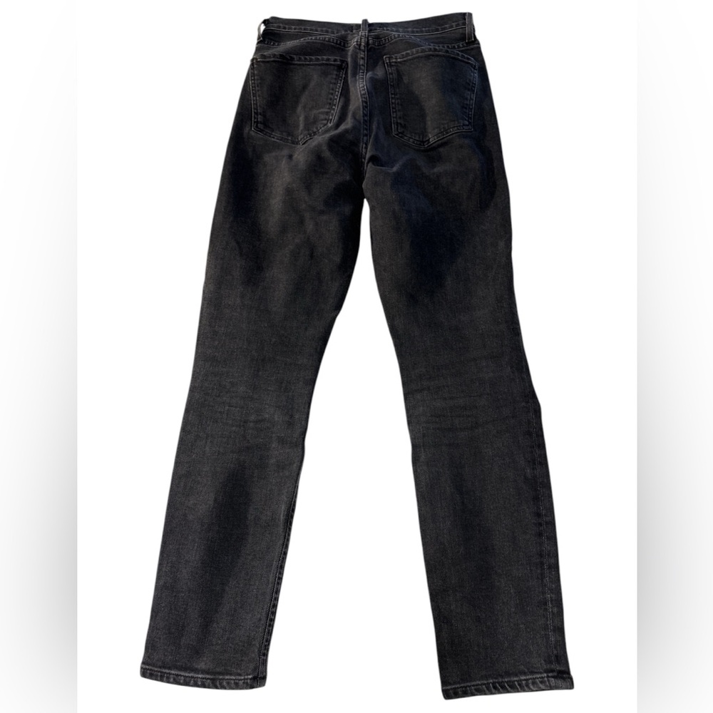 AGOLDE - Nico High Rise Black Wash Skinny Jeans Sz 26 - Picture 3 of 7